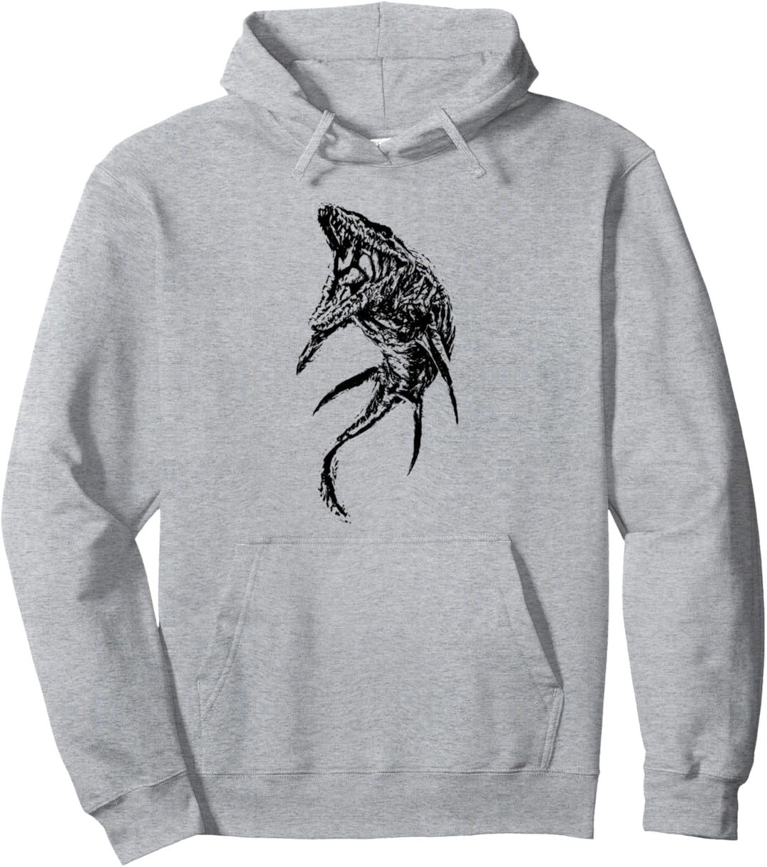 Mosasaurus Dinosaurier Dino Pullover Hoodie