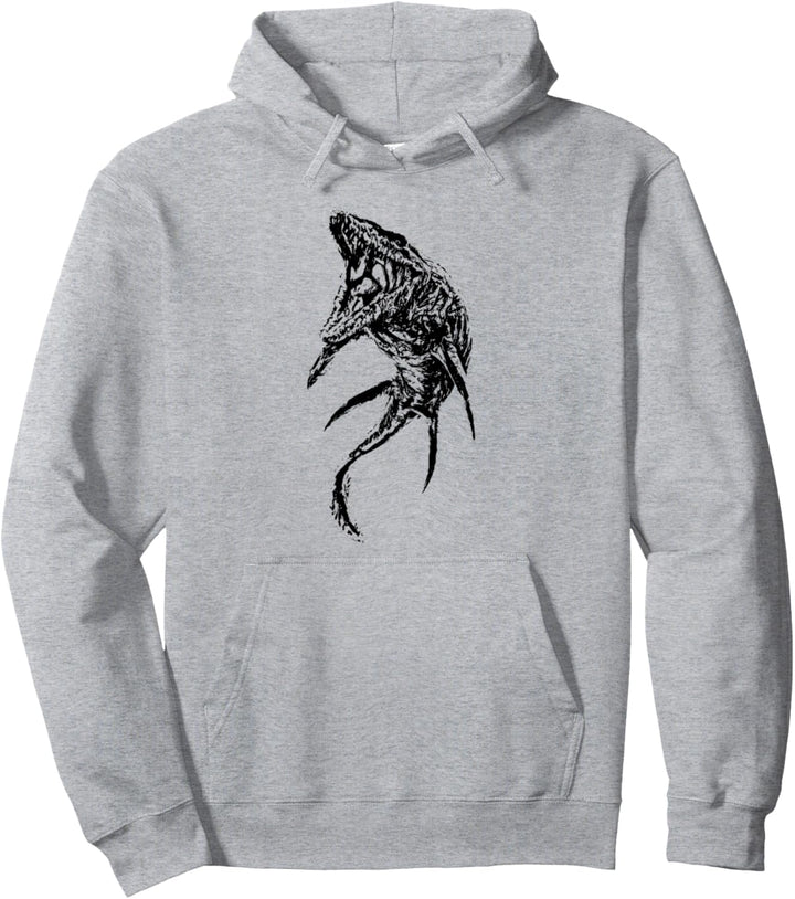Mosasaurus Dinosaurier Dino Pullover Hoodie
