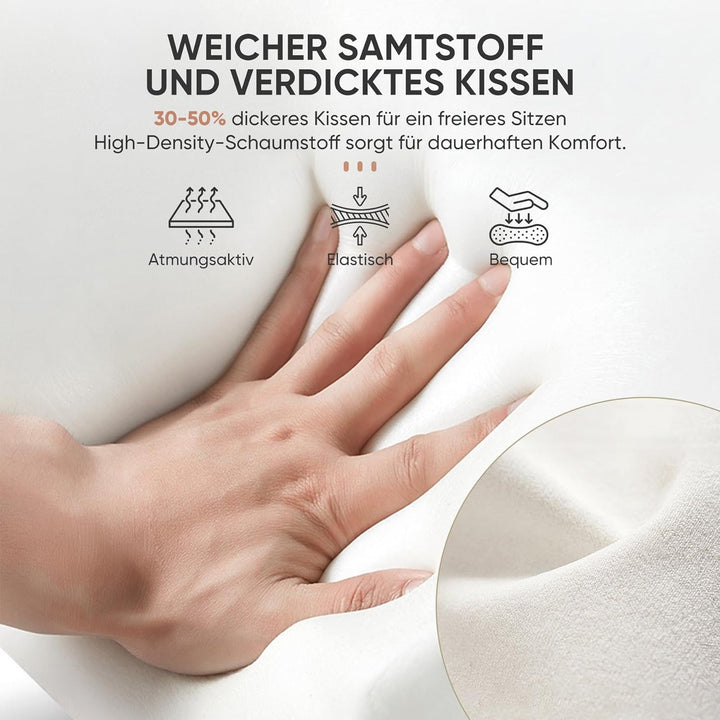 Schreibtischstuhl Bürostuhl Drehstuhl Ergonomisch höhenverstellbar 360°drehbar Computerstuhl Chefses