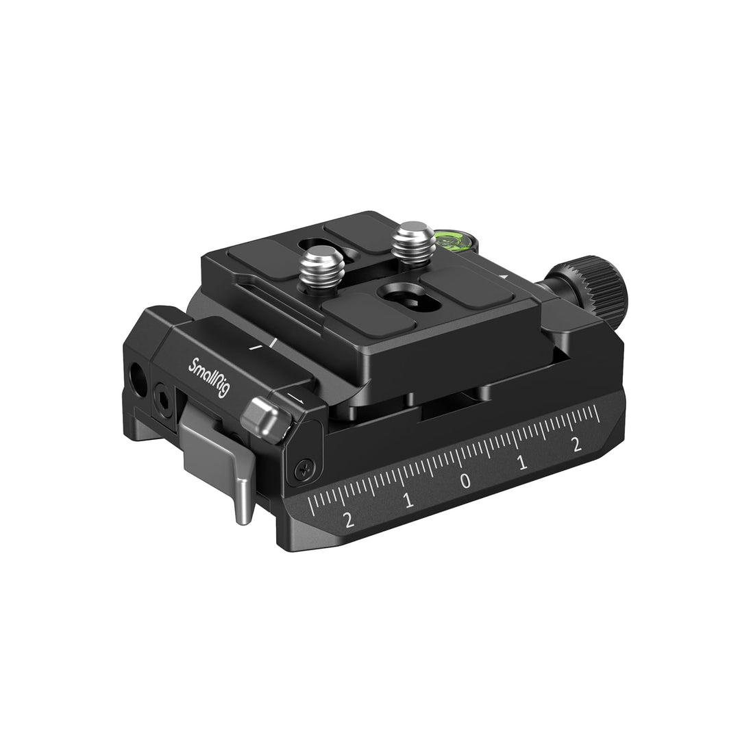 SmallRig Schnellwechselplatte und Klemme für Arca-Swiss Standard, mit Bottom Platte für Manfrotto 50