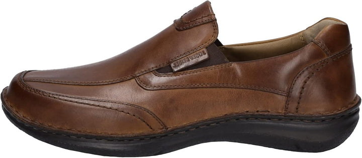 Josef Seibel Herren Slipper Anvers 67,Weite K (Extra weit),Wechselfussbett 42 EU Weit Braun Cognac,