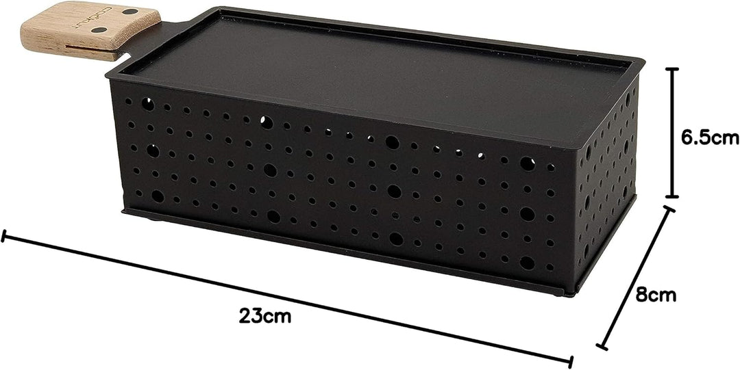 COOKUT - LUMI - Raclette mit Kerze für 2 Personen - Schmelzen Sie Ihren Käse in 3 Minuten - Raclette