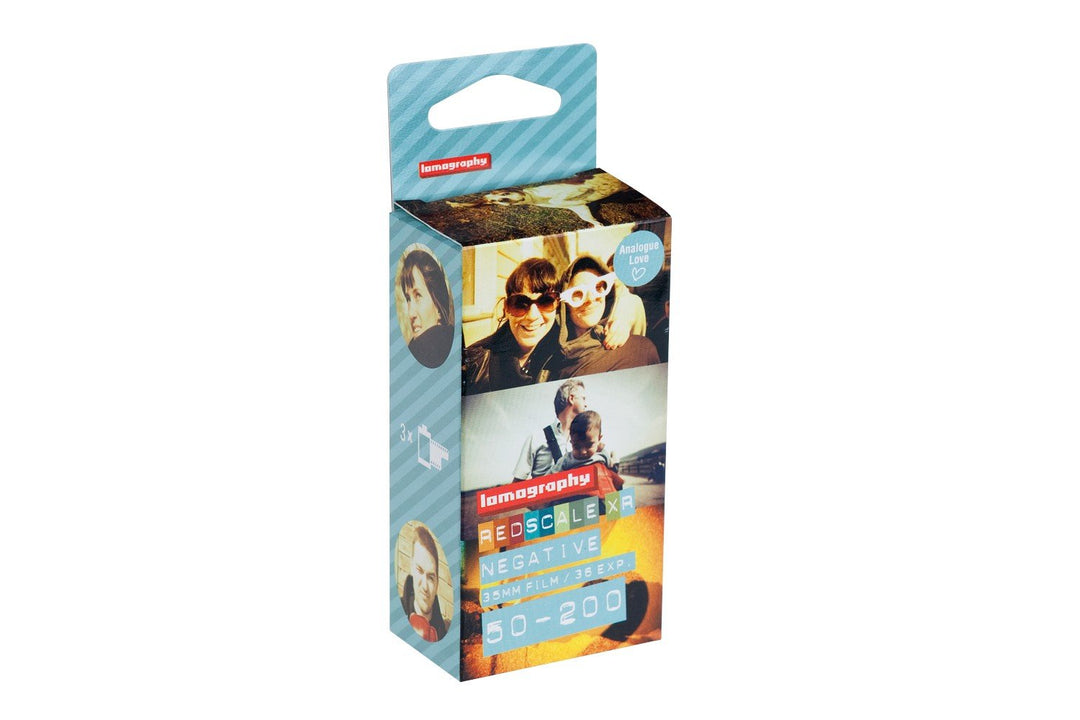 Lomography Redscale XR 50-200 35mm 3 Pack