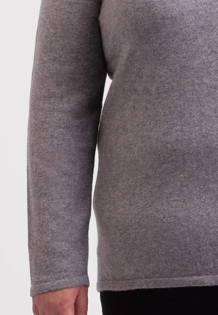 CASH-MERE.CH Damen Pullover aus 100% Kaschmir in grossen Grössen | Sweater V-Ausschnitt Übergrösse 3