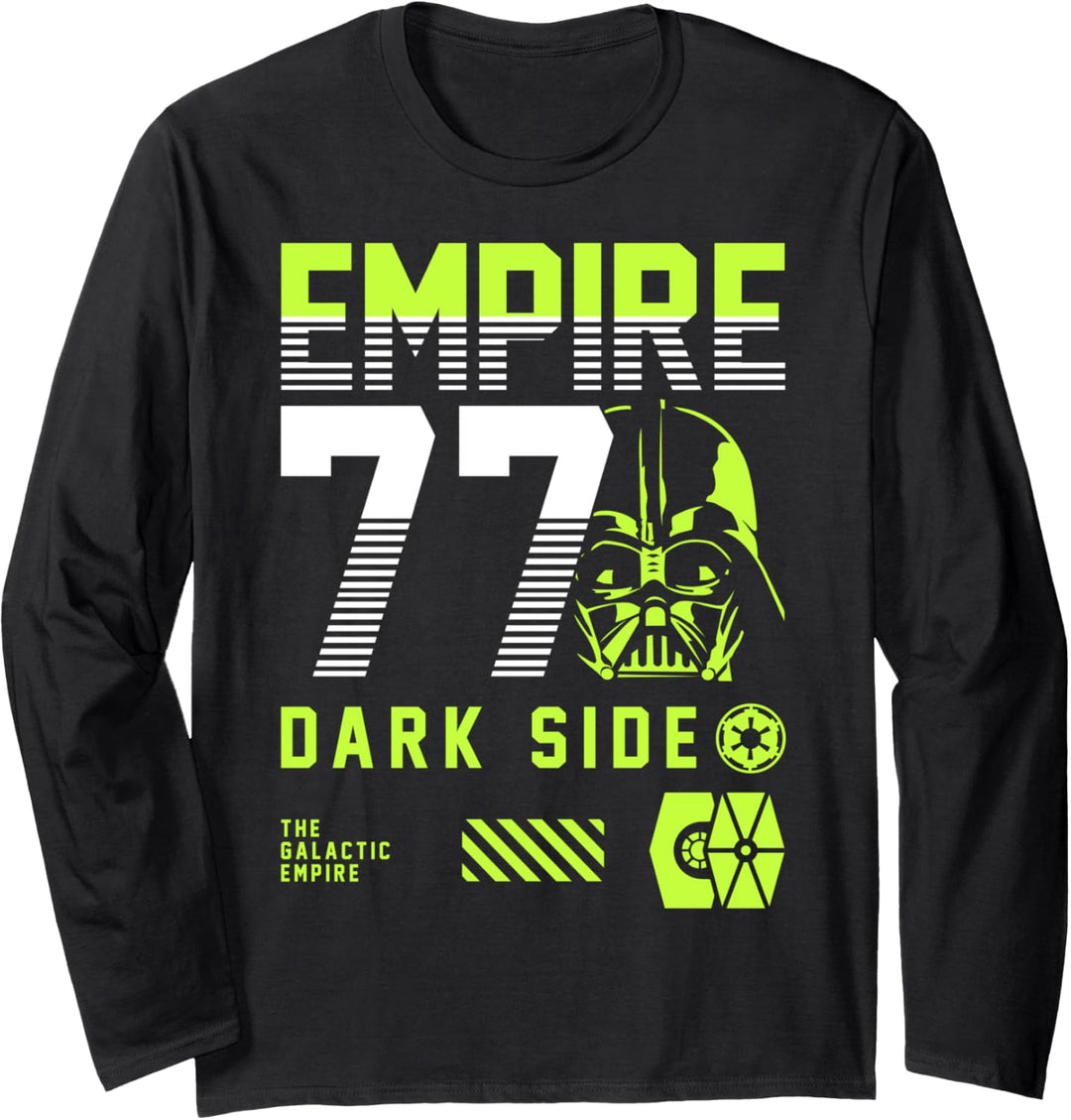 Star Wars Darth Vader The Galactic Empire Poster Langarmshirt