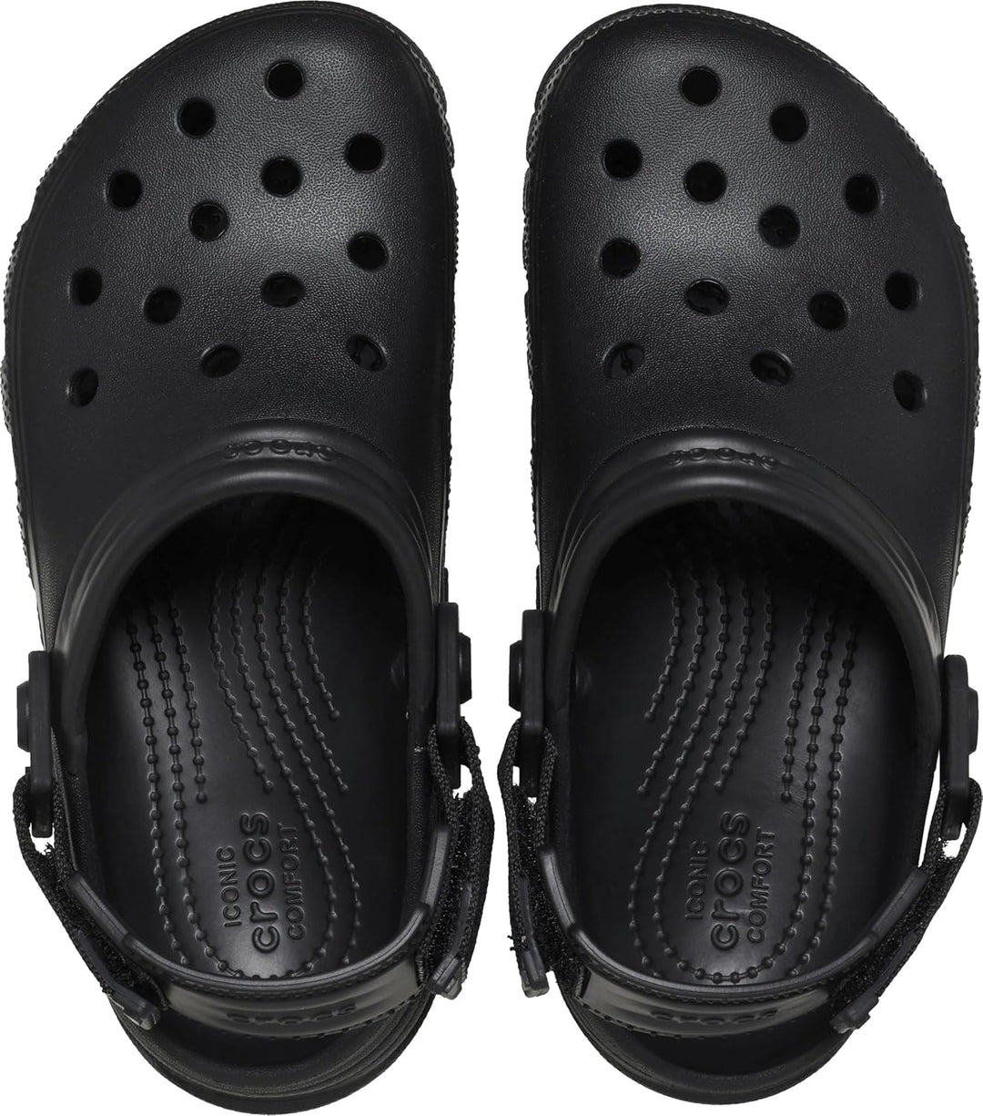 Crocs Unisex Duet Max Ii Clog Holzschuh 33 EU Schwarz
