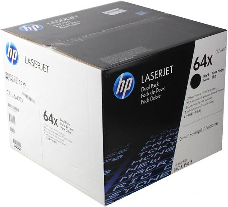 HP CC364XD 2 Pack Laser-Kartusche