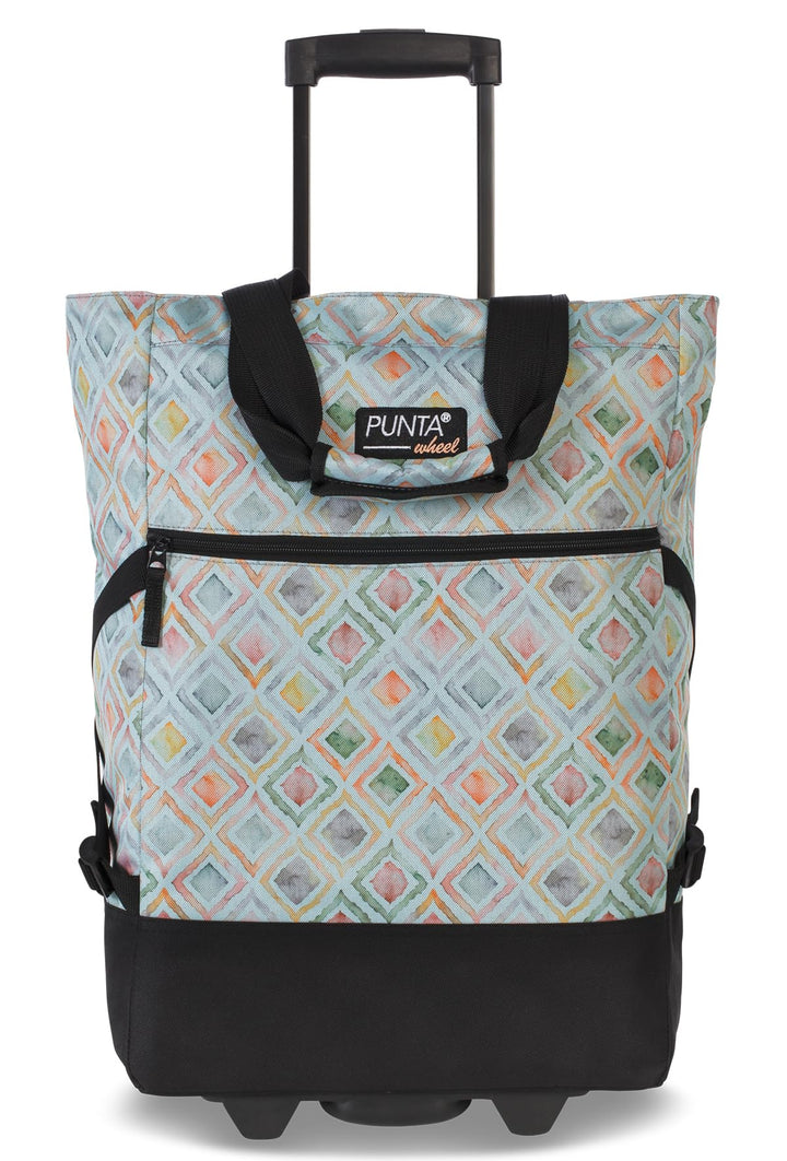 Fabrizio Einkaufstrolley Punta Wheel Trolley Shopping Roller Print 50cm 33l (02301), 02301