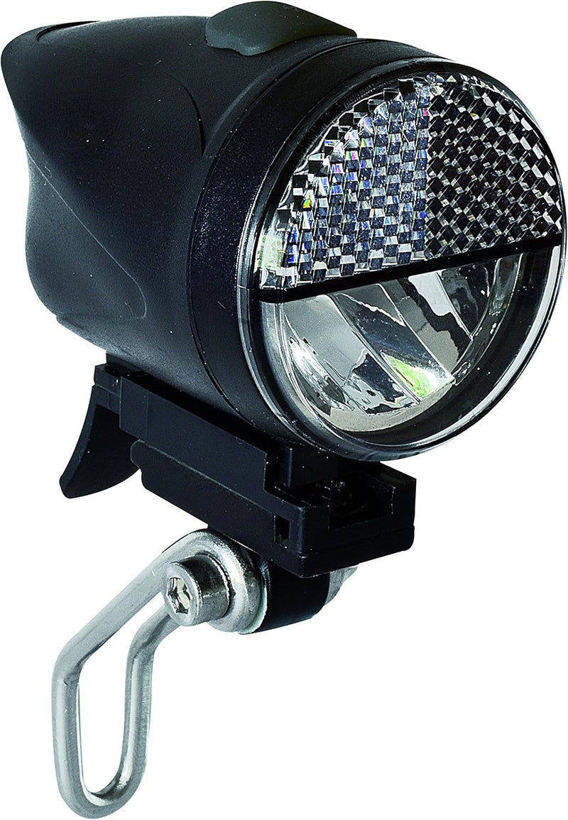 BÜCHEL Fahrradlicht Vorne LED I 40/15 LUX I StVZO zugelassen mit bis zu 5h Akkulaufzeit I Aufladbare