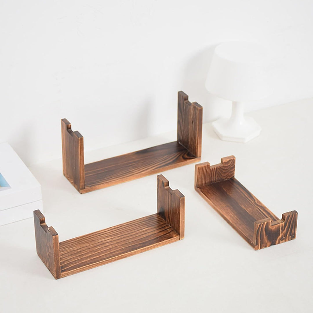Generisch Holz Präsentationsstufe - Holz Cupcake Ständer - Rechteckiger Dessert Organizer Für Ausste
