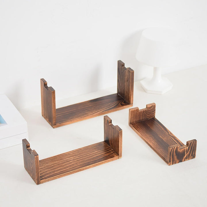 Generisch Holz Präsentationsstufe - Holz Cupcake Ständer - Rechteckiger Dessert Organizer Für Ausste