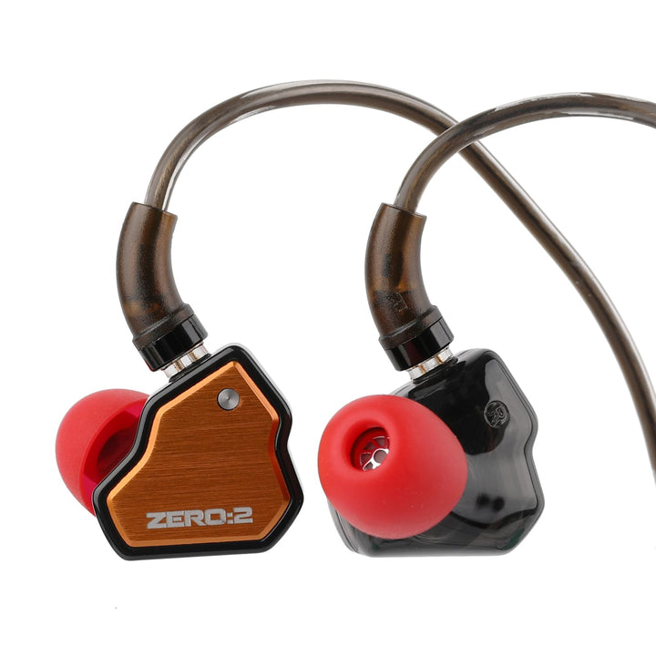 LINSOUL 7Hz x Crinacle Zero:2 In-Ear-Monitor, Aktualisierter 10mm dynamischer Treiber IEM, kabelgebu