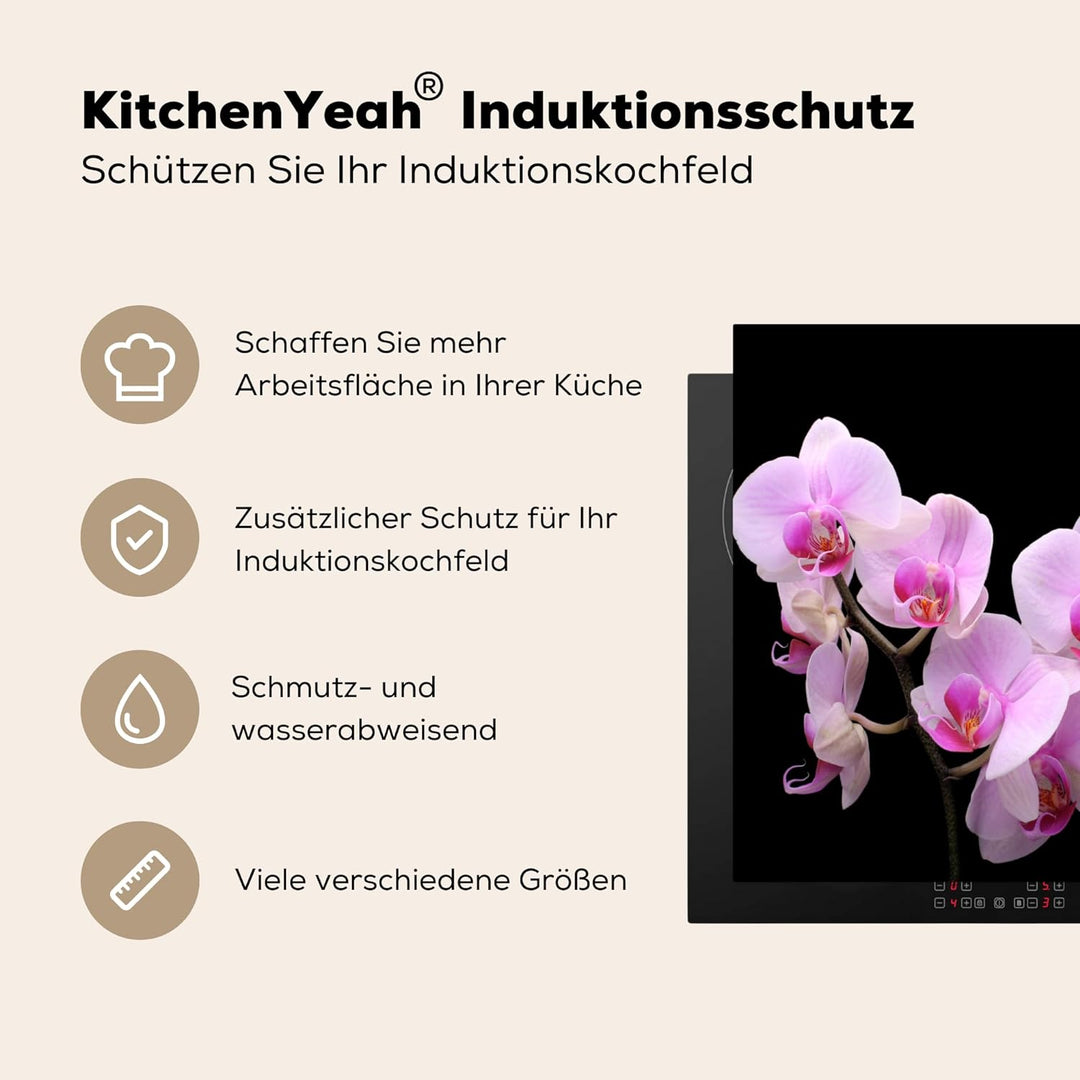 KitchenYeah© Herdabdeckplatte Einteilig Ceranfeld Abdeckplatte Küche Ceranfeldabdeckung Anti Rutsch