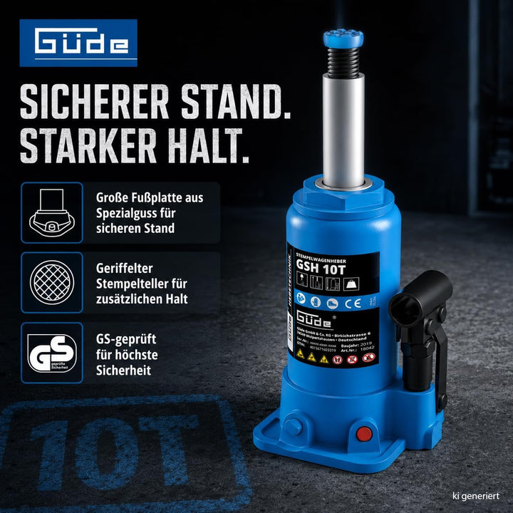Güde Stempelwagenheber GSH 10T