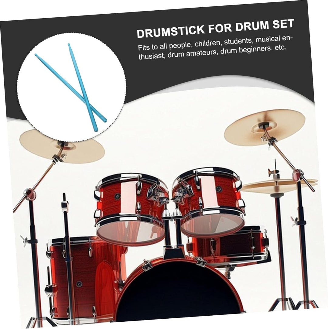 1 Paar Trommelstock Professionelle Drumsticks Für Erwachsene Langlebige Trommelstöcke Bunte Tastatur