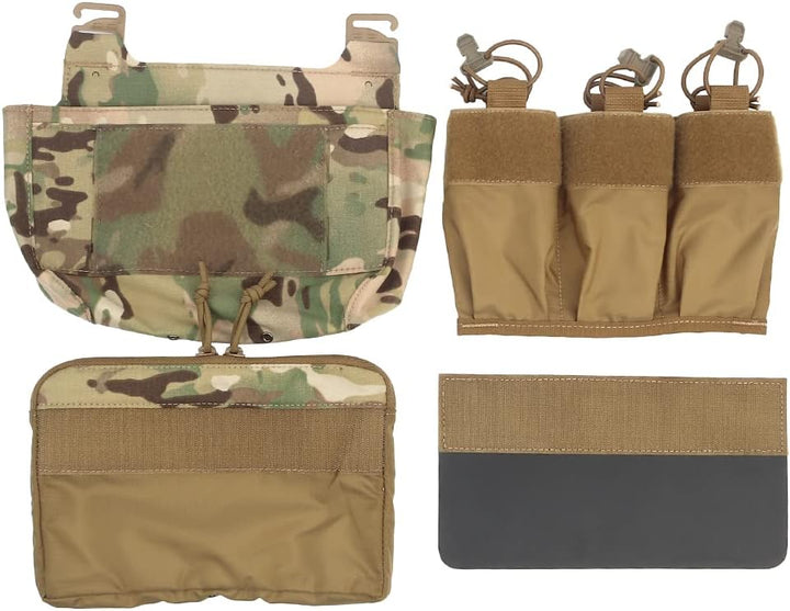 G-Hook DOPE Front Flap Double Stack Abdominal Fanny Pack Dreifache Magazintasche für Tactical Chest
