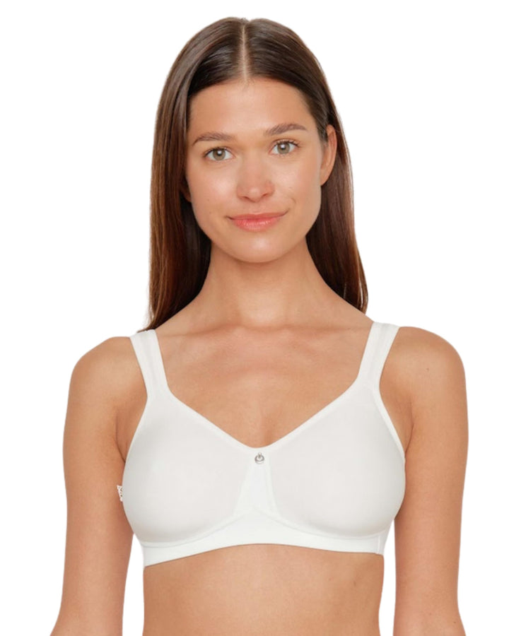 SUSA BH Damen ohne Bügel - Catania 7870 - 75A ivory - Spacer-BH mit Unterbrustband - Gemoldete Cups