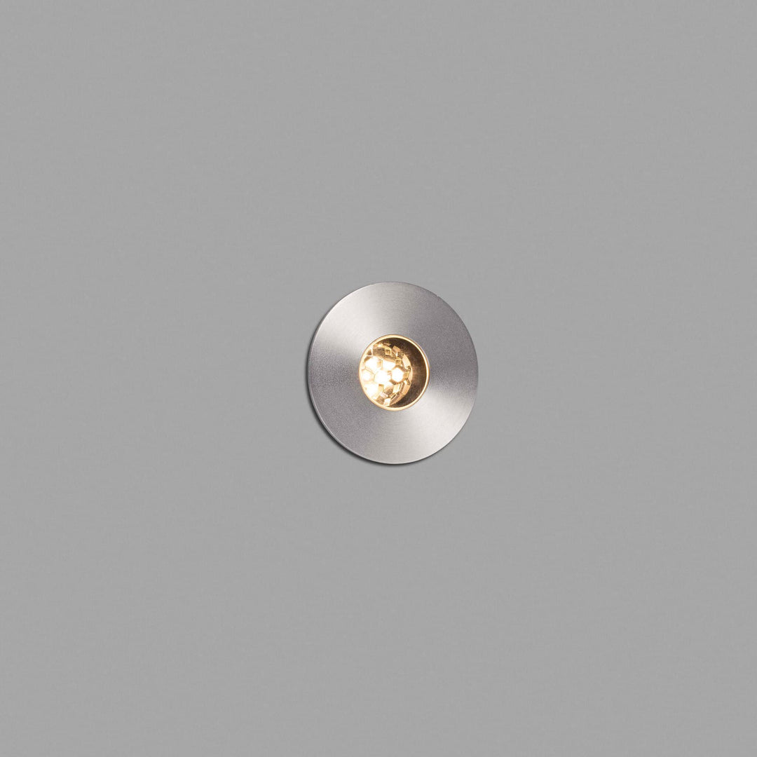 FARO BARCELONA 70733 - Grund 37 Einbaudownlight aus Edelstahl 2W 2700K