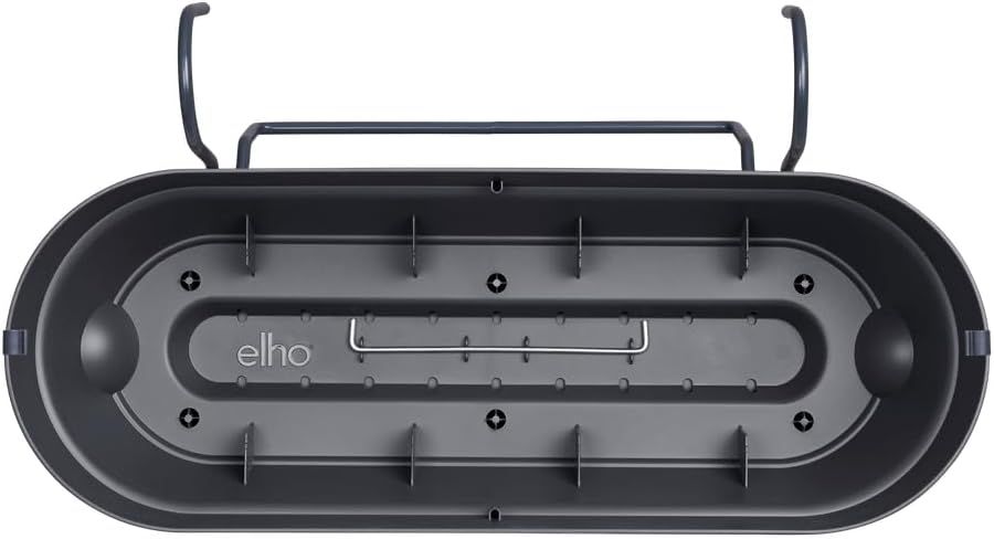 elho Vibia Campana Balkonkasten Allin1 50 mit Wasserreservoir - Übertopf für Balkon - 100% recycelte