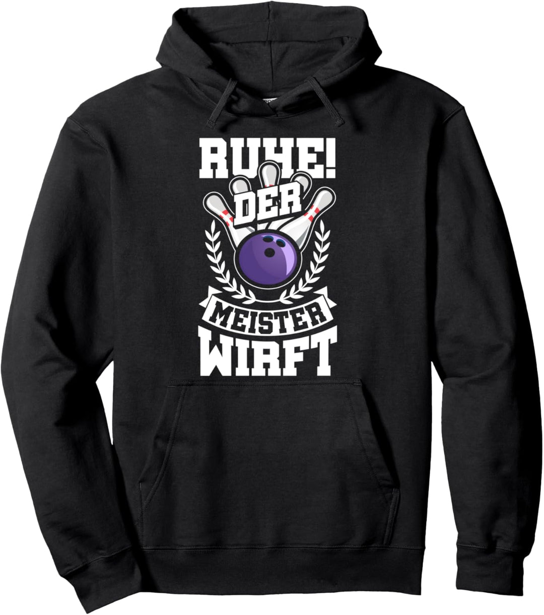 Bowling Bowlen Bowlingspieler Bowler Bowlingkugel Geschenk Pullover Hoodie