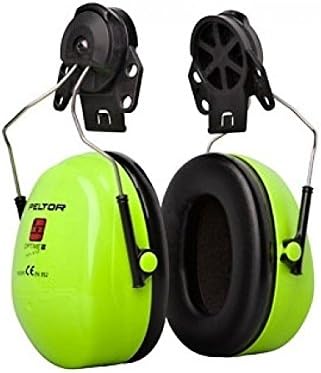 3M H540P3EV Peltor Optime III Kapselgehörschutz Hi-viz Helmet Mounted, Hi-viz Helmet Mounted