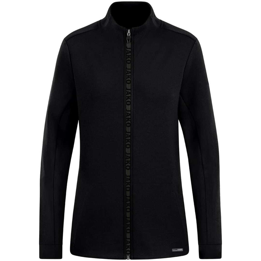JAKO Pro Casual Jacke Damen Damen 44 Schwarz, 44 Schwarz