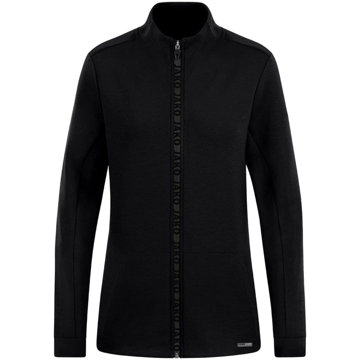 JAKO Pro Casual Jacke Damen Damen 38 Schwarz, 38 Schwarz