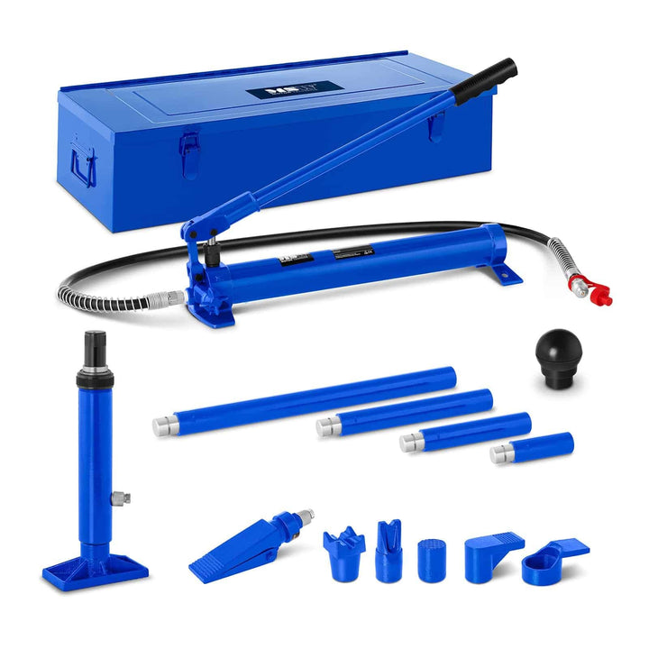 MSW KP-10 Karosseriepresse Richtsatz hydraulisch 1t Druckpresse Karosserie Reparatur Ausbeulsatz
