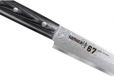 SAMURA Damascus Tranchiermesser, 67 Lagen Damaststahl SD 67-0045M, 19,5 cm
