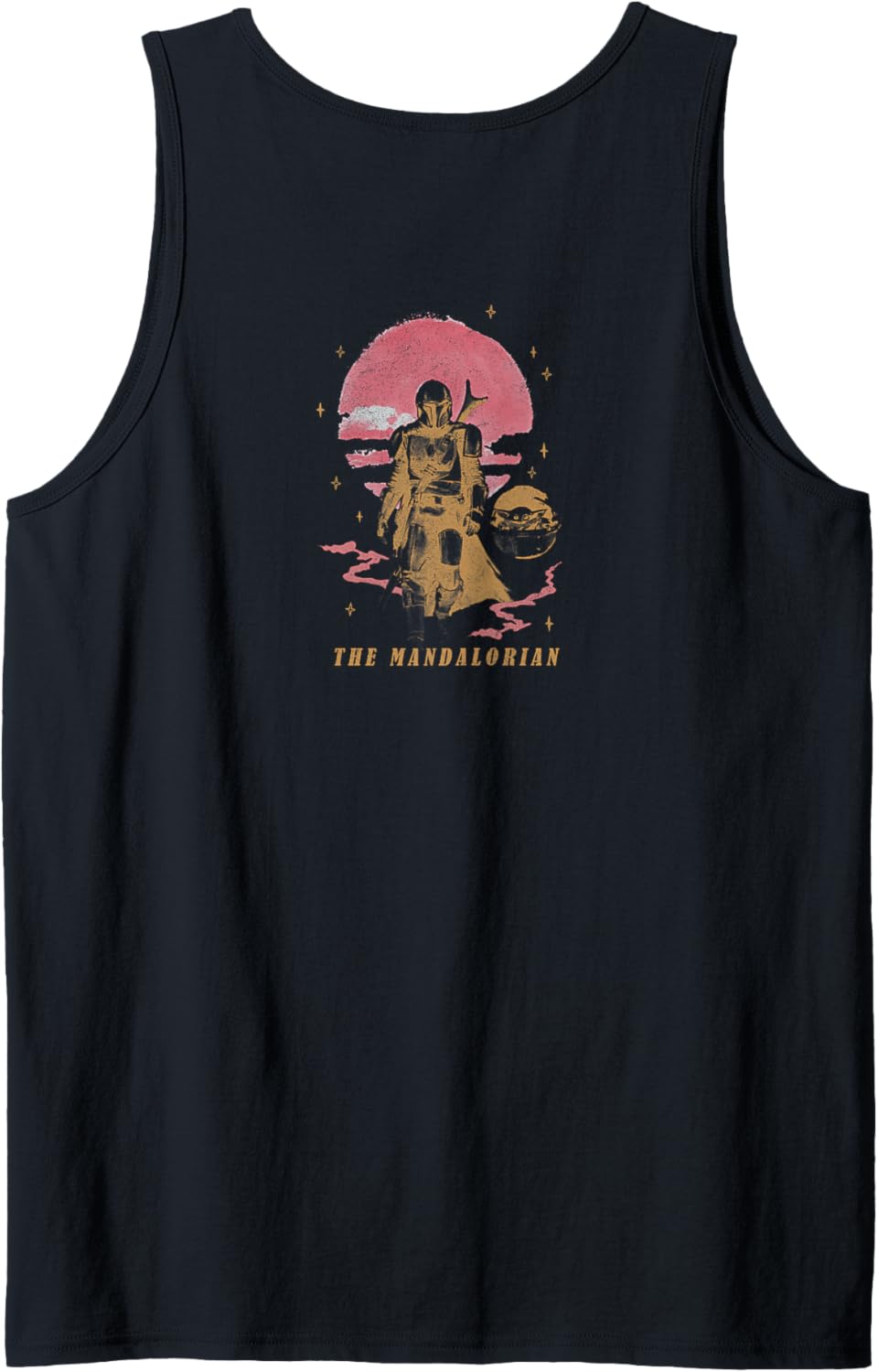 Star Wars: The Mandalorian Sunset Pocket Child Tank Top