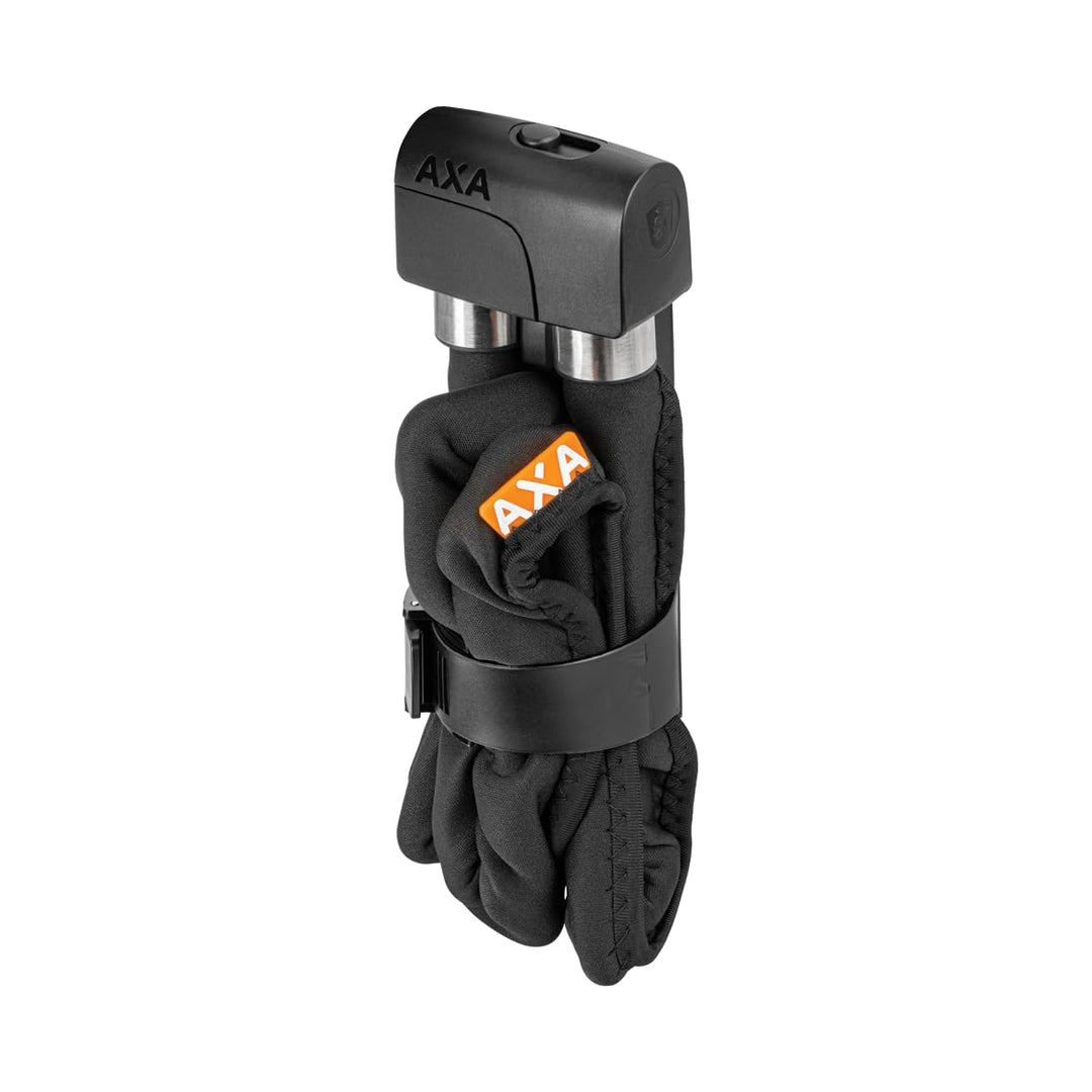 AXA Foldable 8-100 Faltschloss – Länge 100 cm – Stahlglieder 8 mm – Sicherheitsstufe 10 – Inkl. Halt