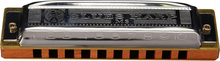 Hohner M569633 Echo Harp 96 C/G Mundharmonika & Blues Harp Mundharmonika in C-Dur Bundle mit Blues H