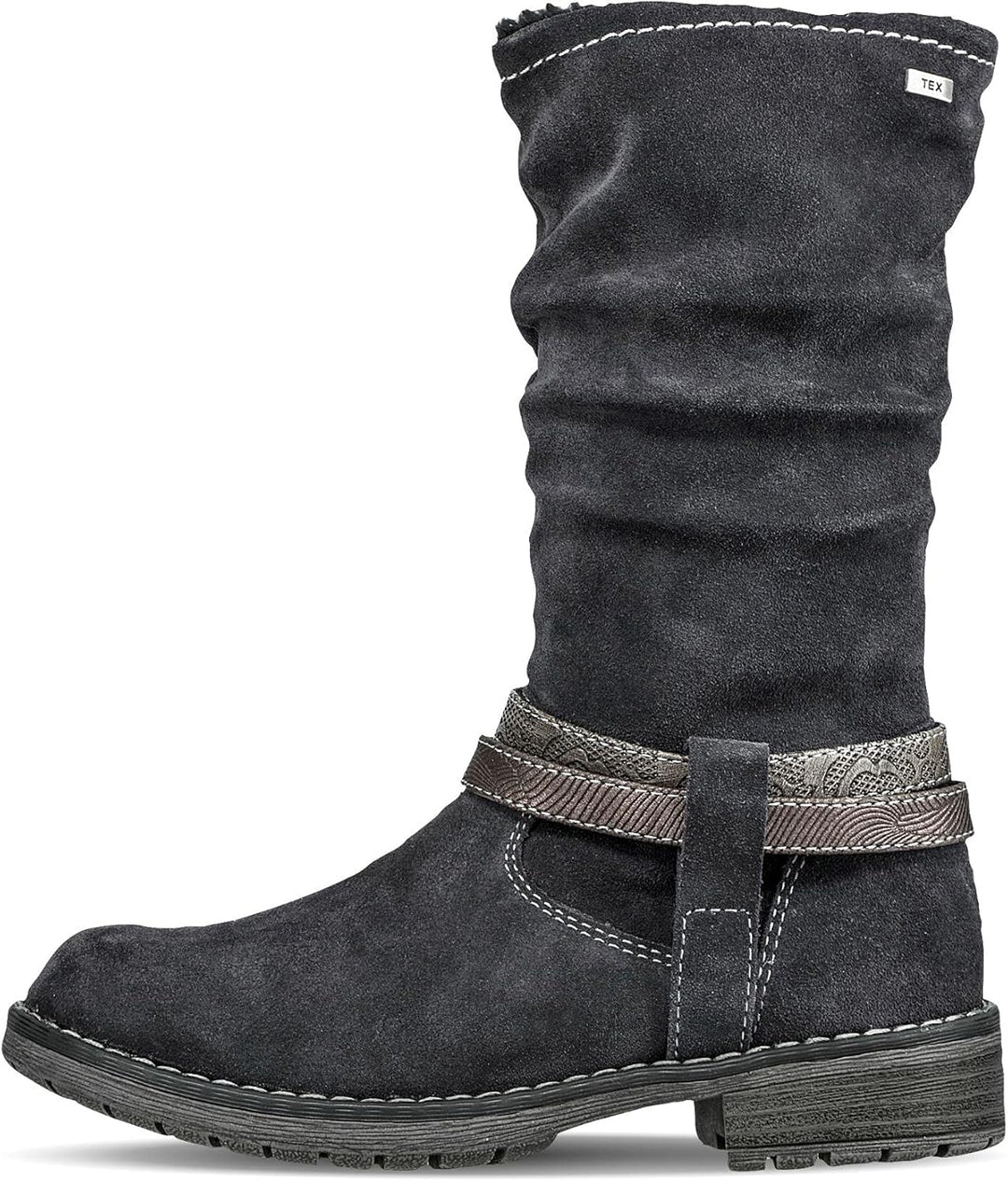 Lurchi Mädchen Lia-tex Hohe Stiefel 31 EU Grau Charcoal 25, 31 EU Grau Charcoal 25