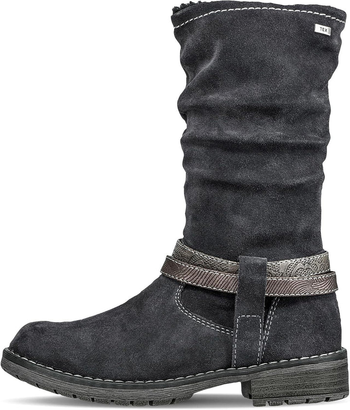 Lurchi Mädchen Lia-tex Hohe Stiefel 31 EU Grau Charcoal 25, 31 EU Grau Charcoal 25