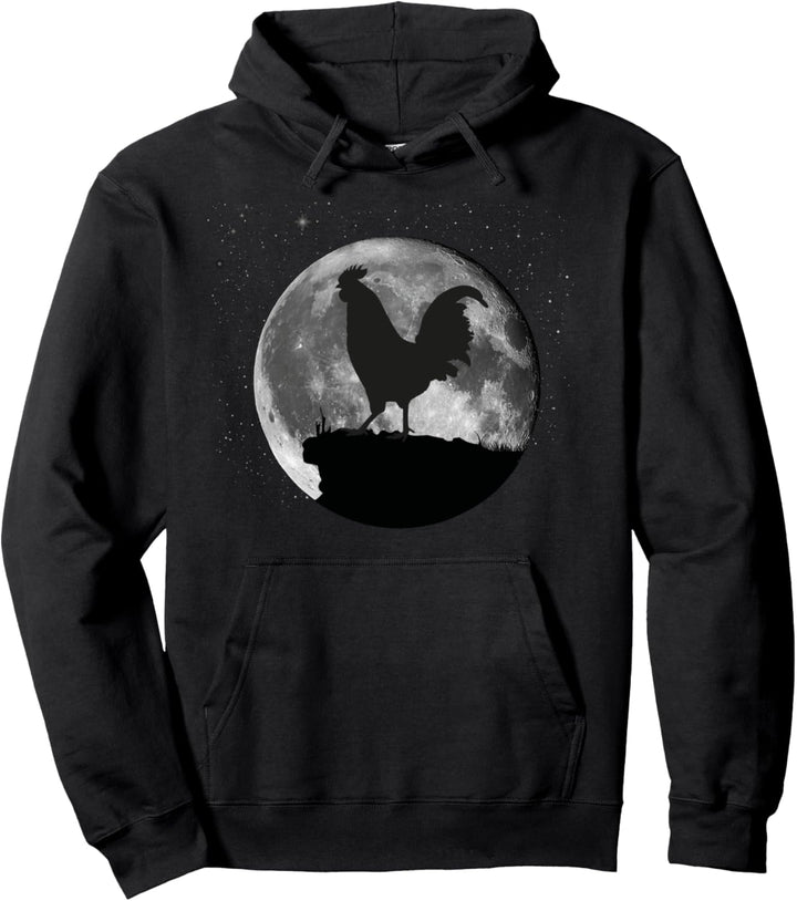 Huhn Hühner & Hahn Landwirt Bauer Pullover Hoodie