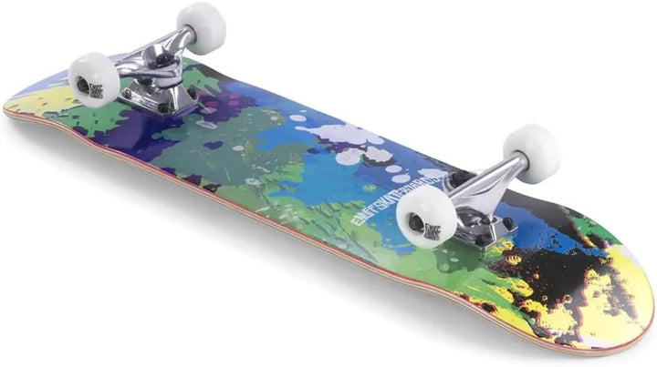 Enuff Splat Skateboard, Unisex, Erwachsene Einheitsgrösse Einheitsgrösse Grün/Blau, Einheitsgrösse G