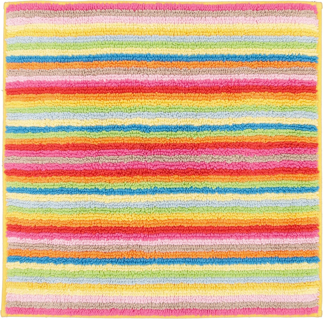 Cawö Home Badteppich Life Style 7008 60x60 cm Mehrfarbig, Mehrfarbig