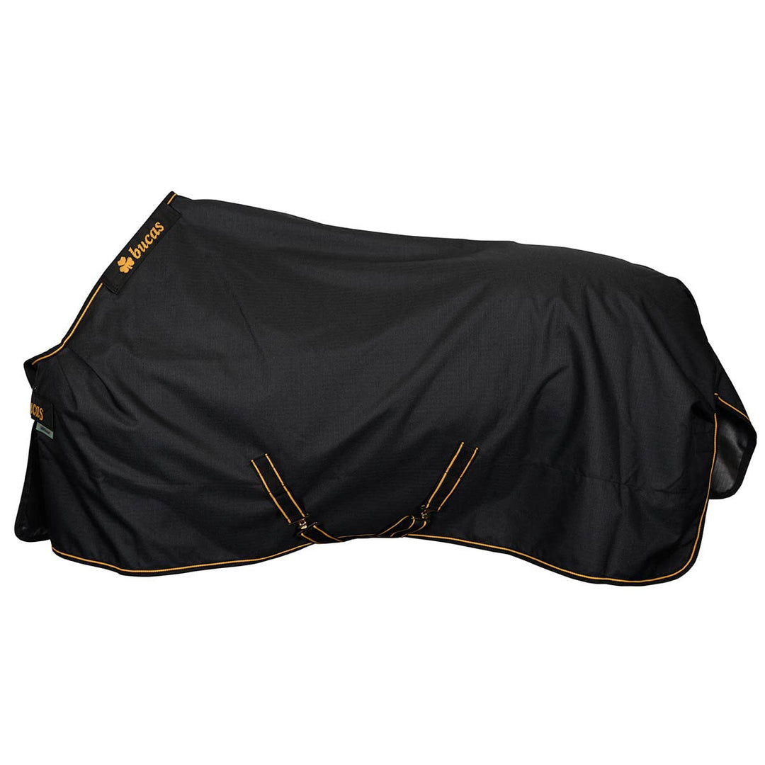 Bucas Irish Turnout Medium 150g Classic - black/gold, Groesse:135