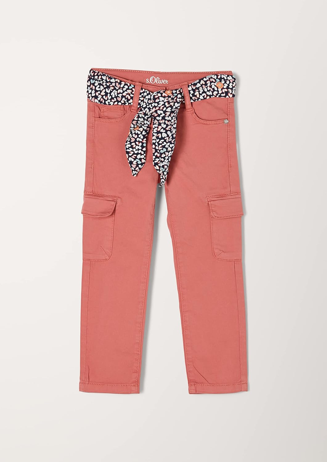 s.Oliver Mädchen Hose Lang Kathy Pants 92 Light Red, 92 Light Red
