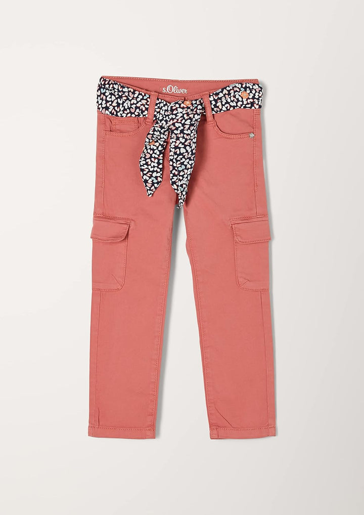 s.Oliver Mädchen Hose Lang Kathy Pants 92 Light Red, 92 Light Red