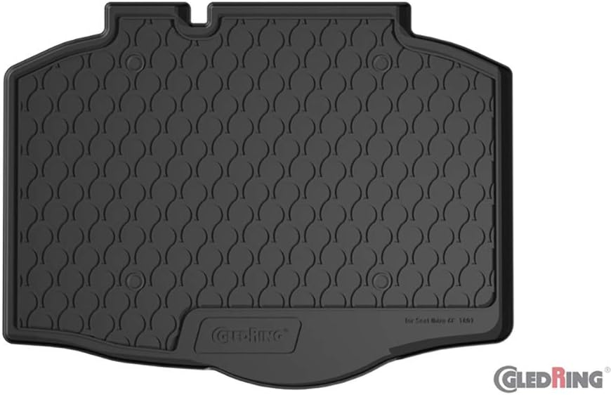 Rubbasol (Gummi) Kofferraumwanne kompatibel mit Seat Ibiza 6F 5-türer 2017- (Tiefe Ladeboden / exkl.