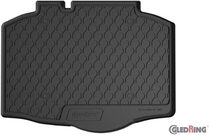Rubbasol (Gummi) Kofferraumwanne kompatibel mit Seat Ibiza 6F 5-türer 2017- (Tiefe Ladeboden / exkl.