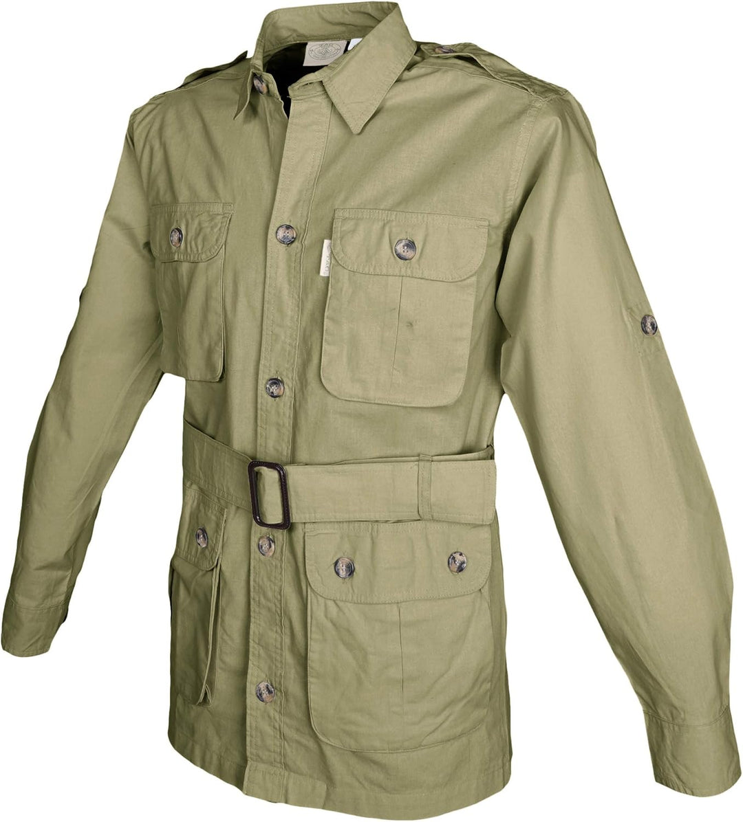 Tag Safari Jacke für Herren, leicht, mehrere Taschen, perfekt für Entdecker, Fotografen und Journali
