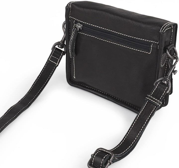 Lois - Umhängetasche Damen Leder - Umhängetasche Leder Damen mit verstellbarem riemen - Kleine Umhän