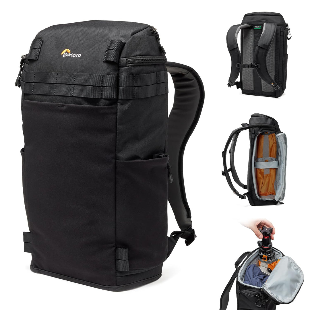 Lowepro ProTactic Lite BP 150 AW III Laptop-Rucksack, Zugriff oben u. seitlich, Profi-Kameratasche,