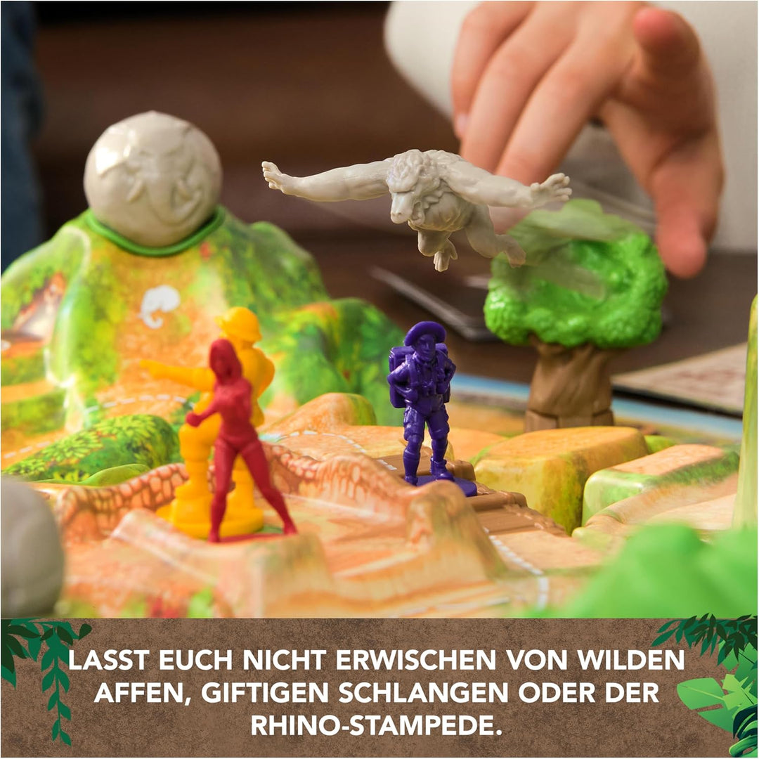 Spin Master Games - Jumanji Stampede - grosses kooperatives 3D-Abenteuerspiel für die ganze Familie,