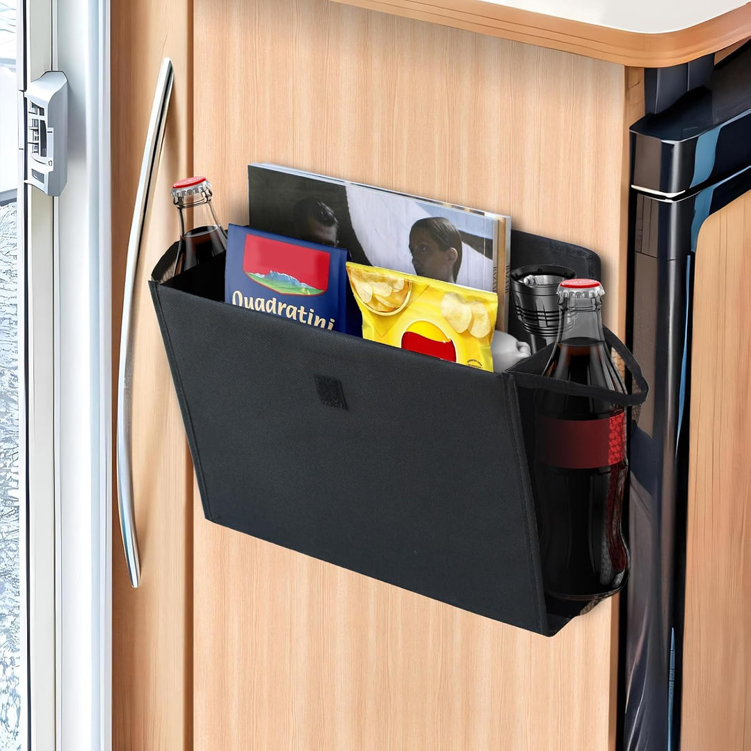 Wohnwagen Deko Aufbewahrung Wohnmobil Camping Organizer mit Ohne Bohren Selbstklebend, 34 x 29 x 14c