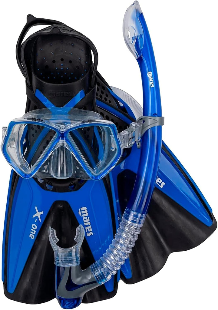 Mares Jungen Set X-one Pirate Schnorchel XS Blau, XS Blau