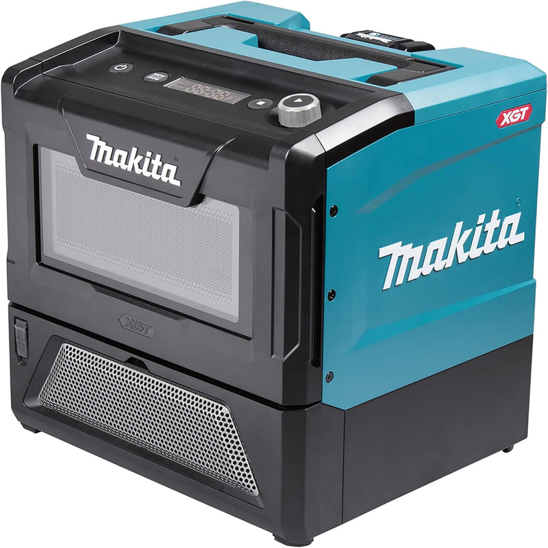 Makita MW001GZ Akku-Mikrowelle 40V max. 350/500 W, 8 l (ohne Akku, ohne Ladegerät)