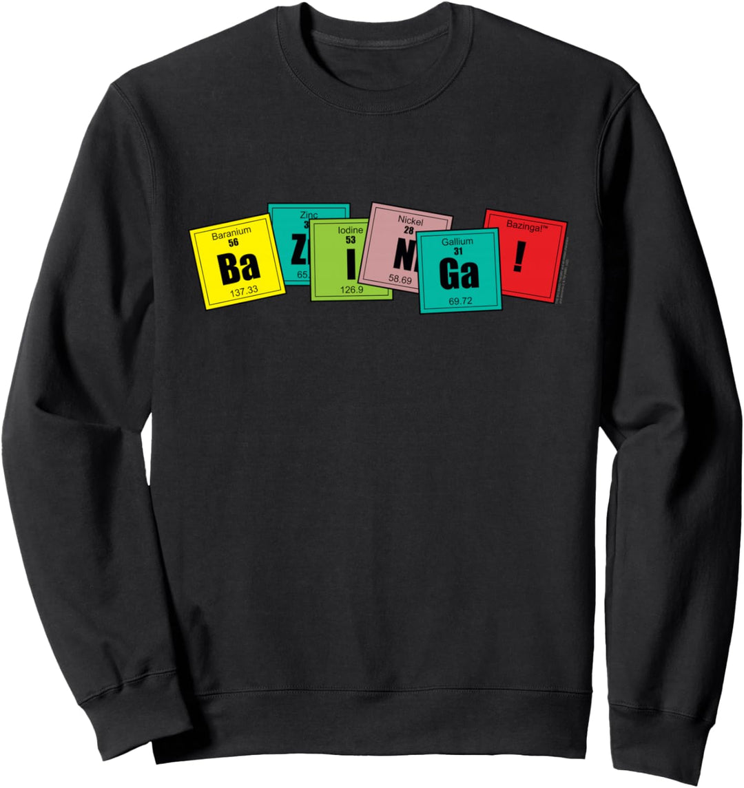 The Big Bang Theory Bazinga Elements Sweatshirt